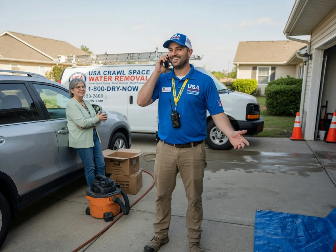 Crawl Space Water Removal Courtland, VA FAQs